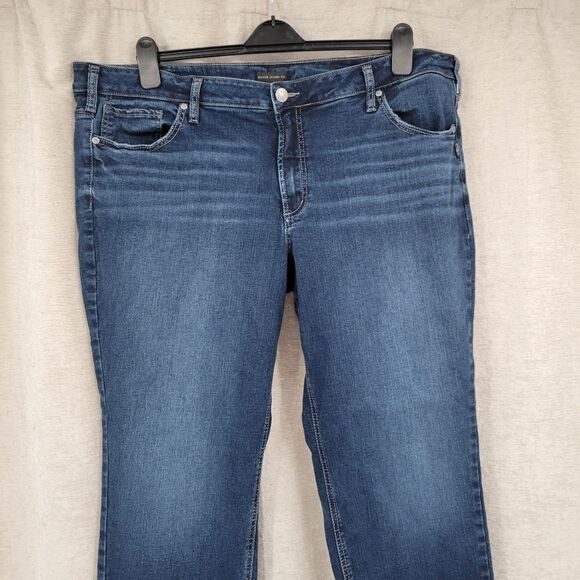 SILVER Jeans Suki Straight Women's Plus Size 24 - Picture 3 of 11